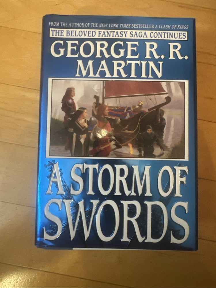 A Storm of Swords Hardcover Book 3 A Song of Ice and Fire 2000 Edition-image