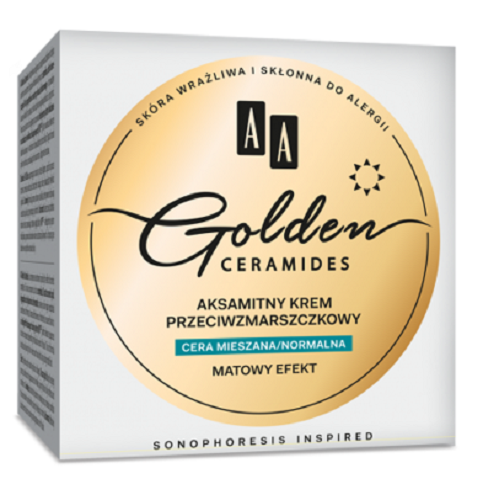 Golden Ceramides Anti-Wrinkle Cream for Normal to Combination Skin 1.7 Oz-image