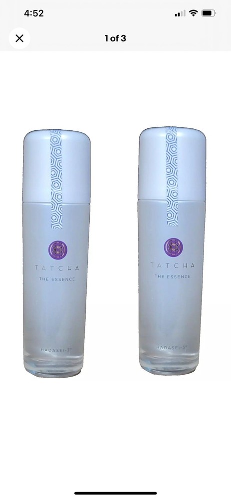 2 x TATCHA The Essence Plumping Skin Softener 2.5 oz x 2  New No Box