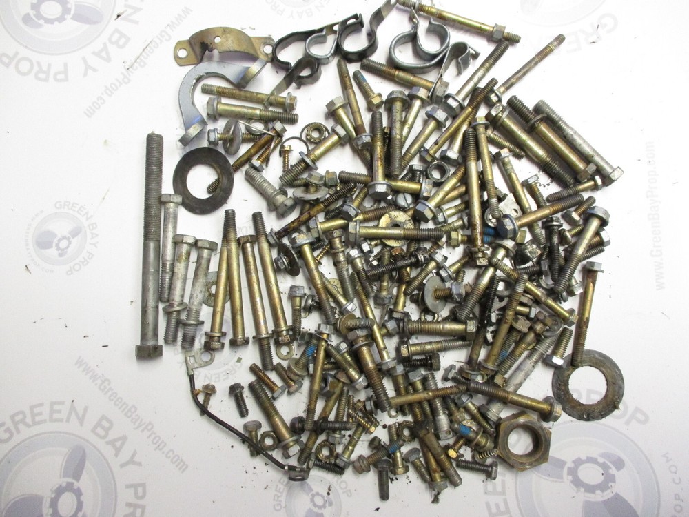 1983 Evinrude Hardware Nuts Bolts Screws Washers 70HP 3Cyl E70ELCTE