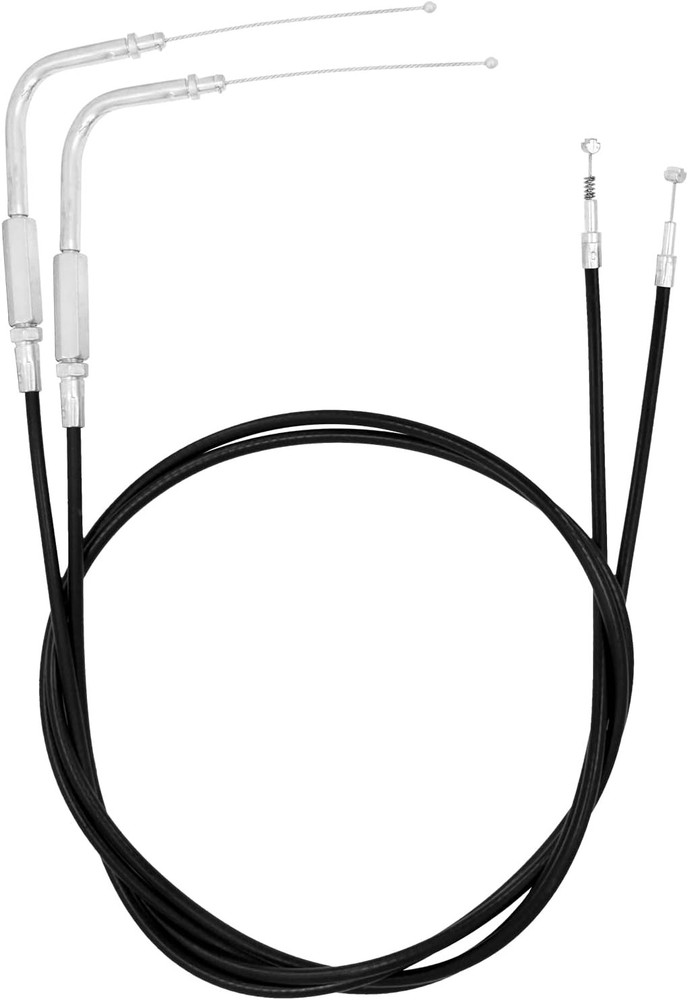 HDBUBALUS Motorcycle Throttle Cable Fit for Harley Sportster 130cm, Black