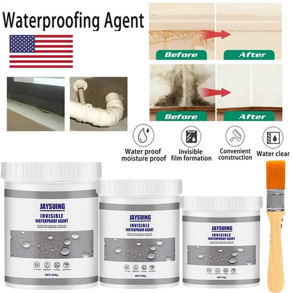 JAYSUINGS Sealant Coating Liquid Waterproof Anti-leak Spray Bathroom Kitchen