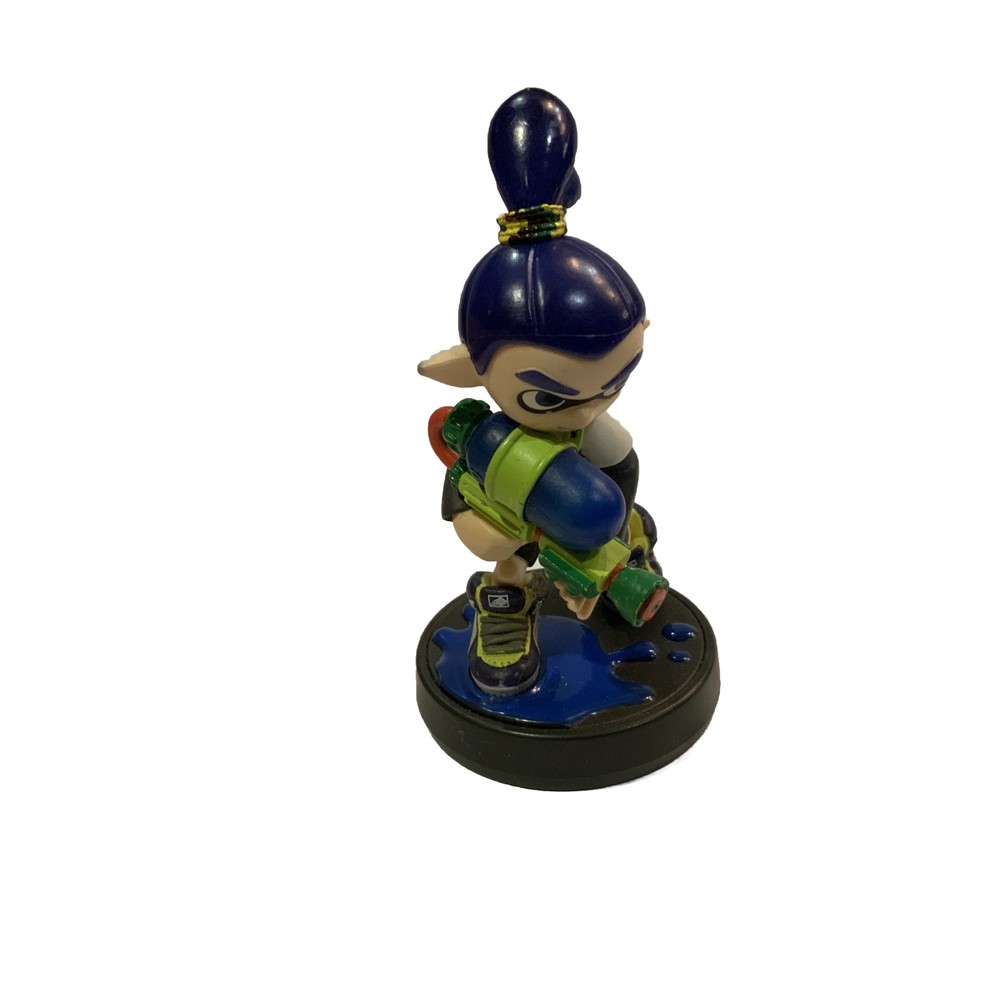 Nintendo Amiibo Splatoon 2 Blue Inkling Boy Amibo Switch Wii U Smash Bros Figure-image