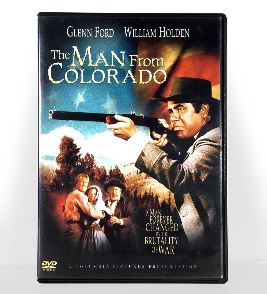 The Man from Colorado (DVD, 1948, Full Screen) Like New !  Glenn Ford