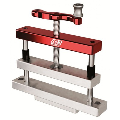 LSM RV-100 Double-Wide Connecting Rod Vise for High-Performance Racing