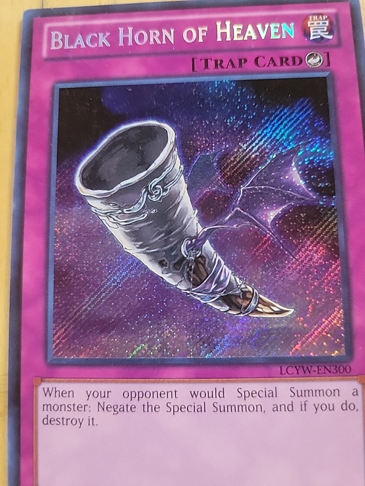Black Horn of Heaven LCYW-EN300 Yugioh Legendary Collection 3 Yugis World Unlimited Edition