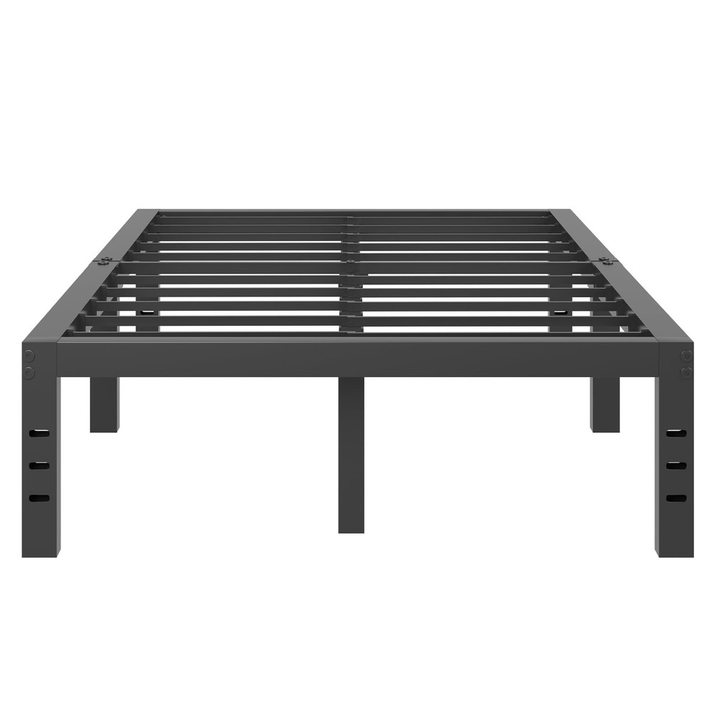 16 Inch Simplicity King Size Metal Platform Bed Frame with Sturdy Support