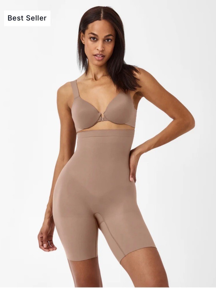 New SPANX Higher Power Short XL in Cafe Ua Lait