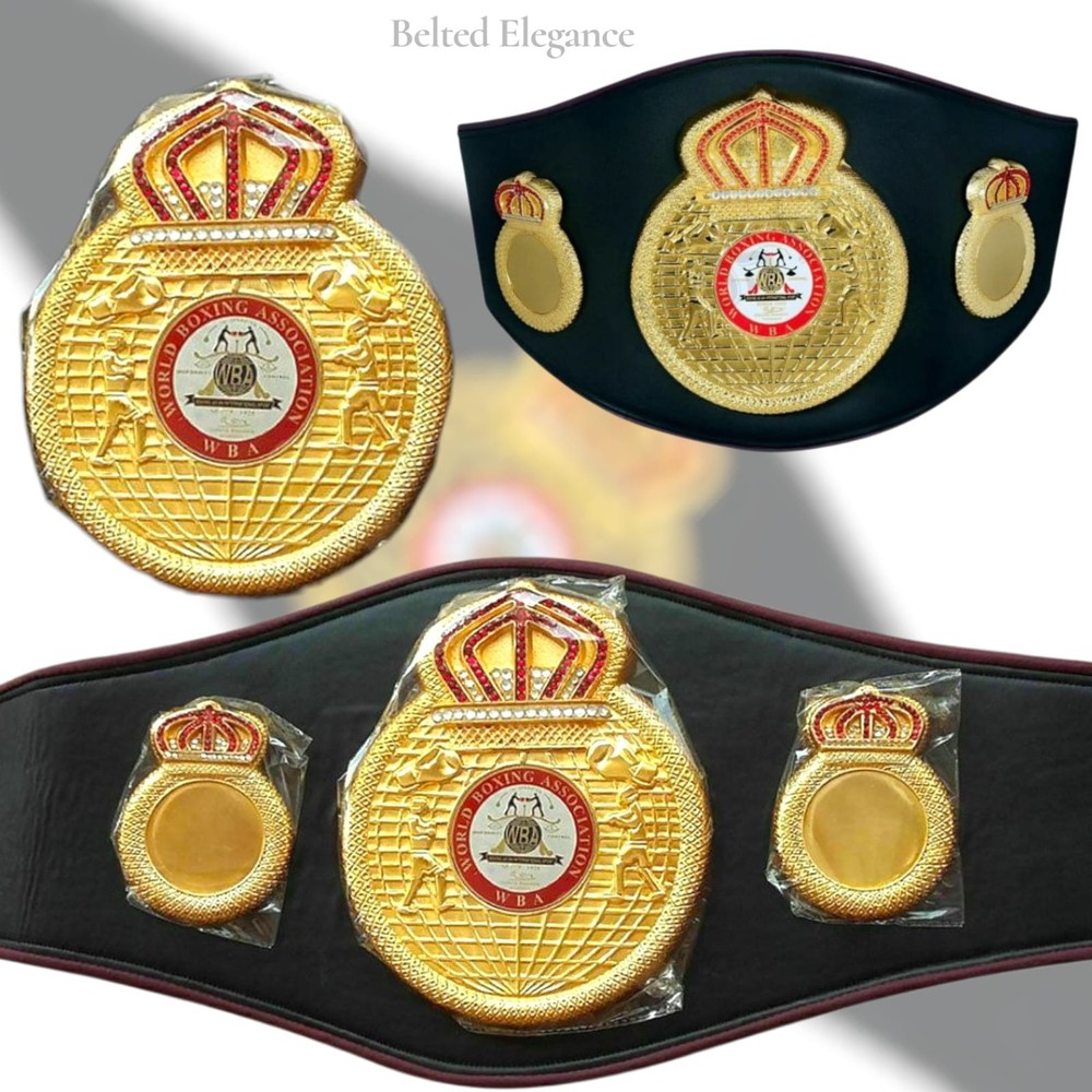 WBA World Boxing Association Title Belt Adult Full Size 3D Premium Quality WBA