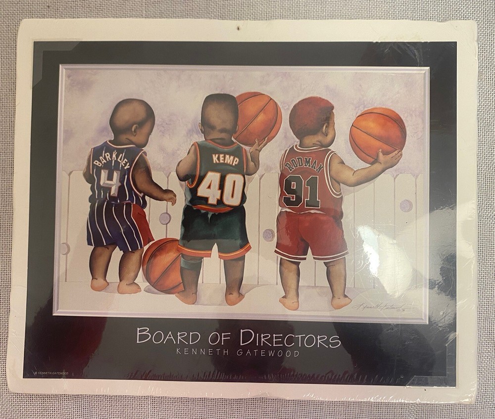 Board of Directors Print Kenneth Gatewood NBA Baby's Picture 10x8 Poster New