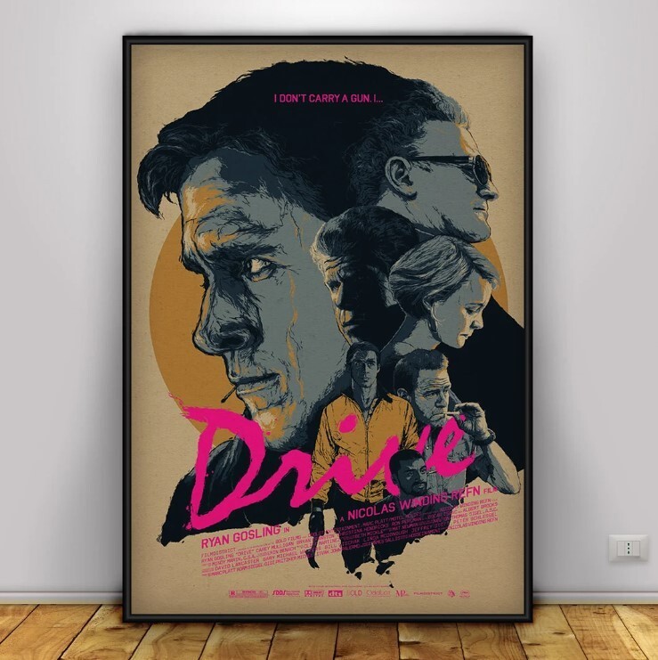 Drive Poster | Wall Art | Wall Prints | Home Decor | Kraft Paper Print 4