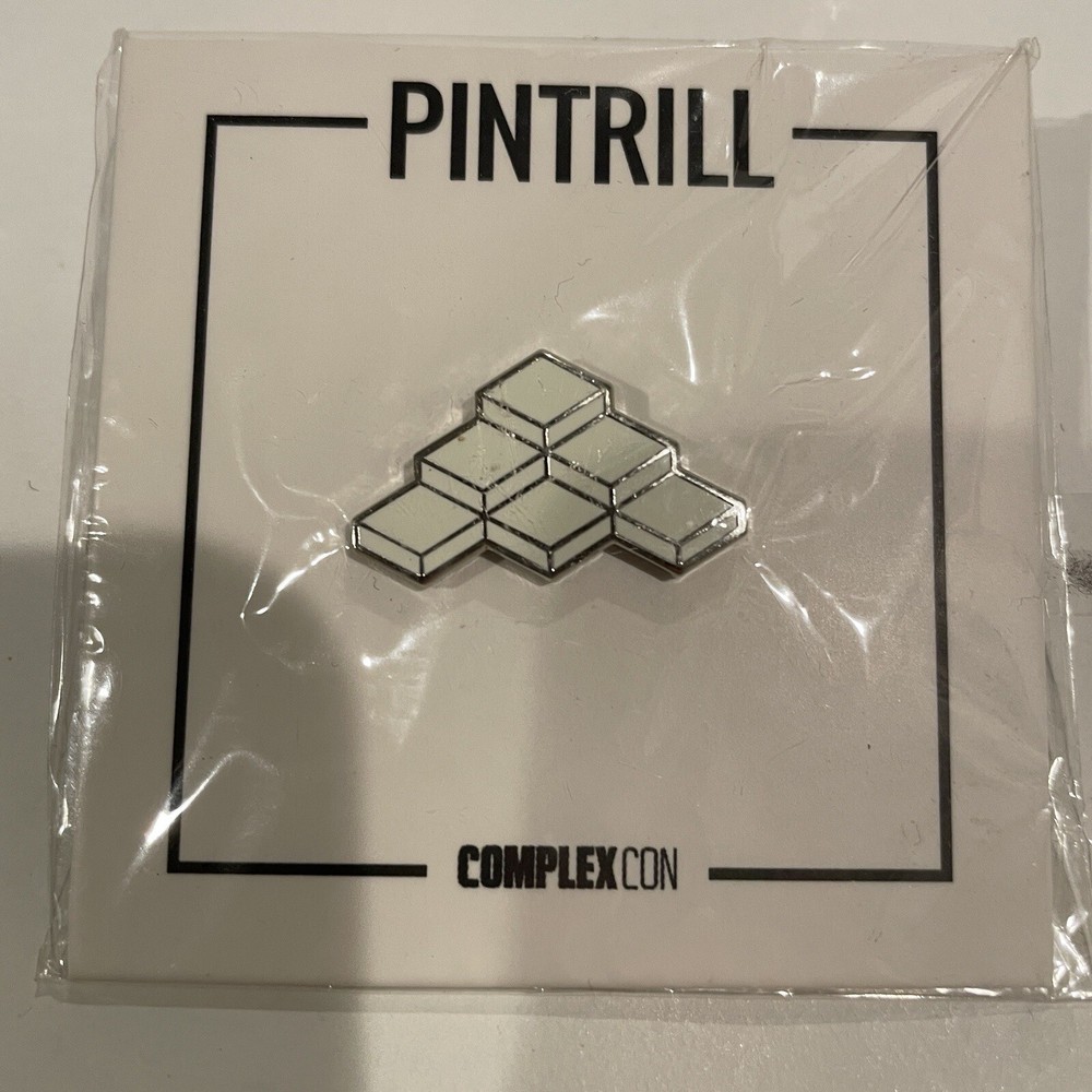 RARE First COMPLEXCON x Snarkitecture Daniel Arsham Kith Pintrill 90 Pin NEW