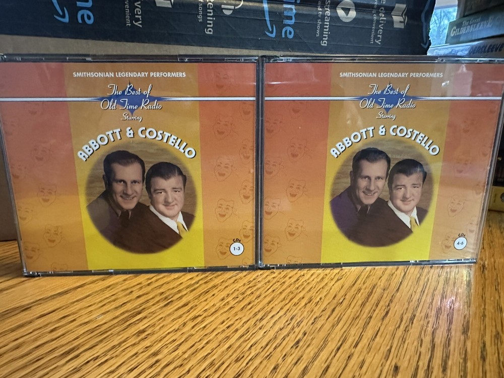 The Best Of Old Time Radio Abbott & Costello CD Smithsonian-image
