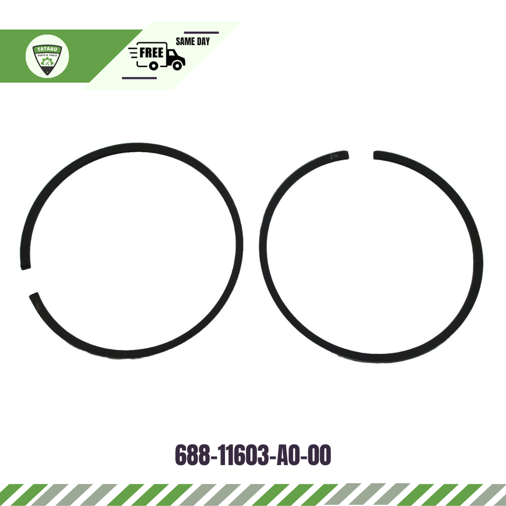 688-11603-A0-00 Fits Yamaha Outboard Motor 48-90 HP Piston Ring Set STD