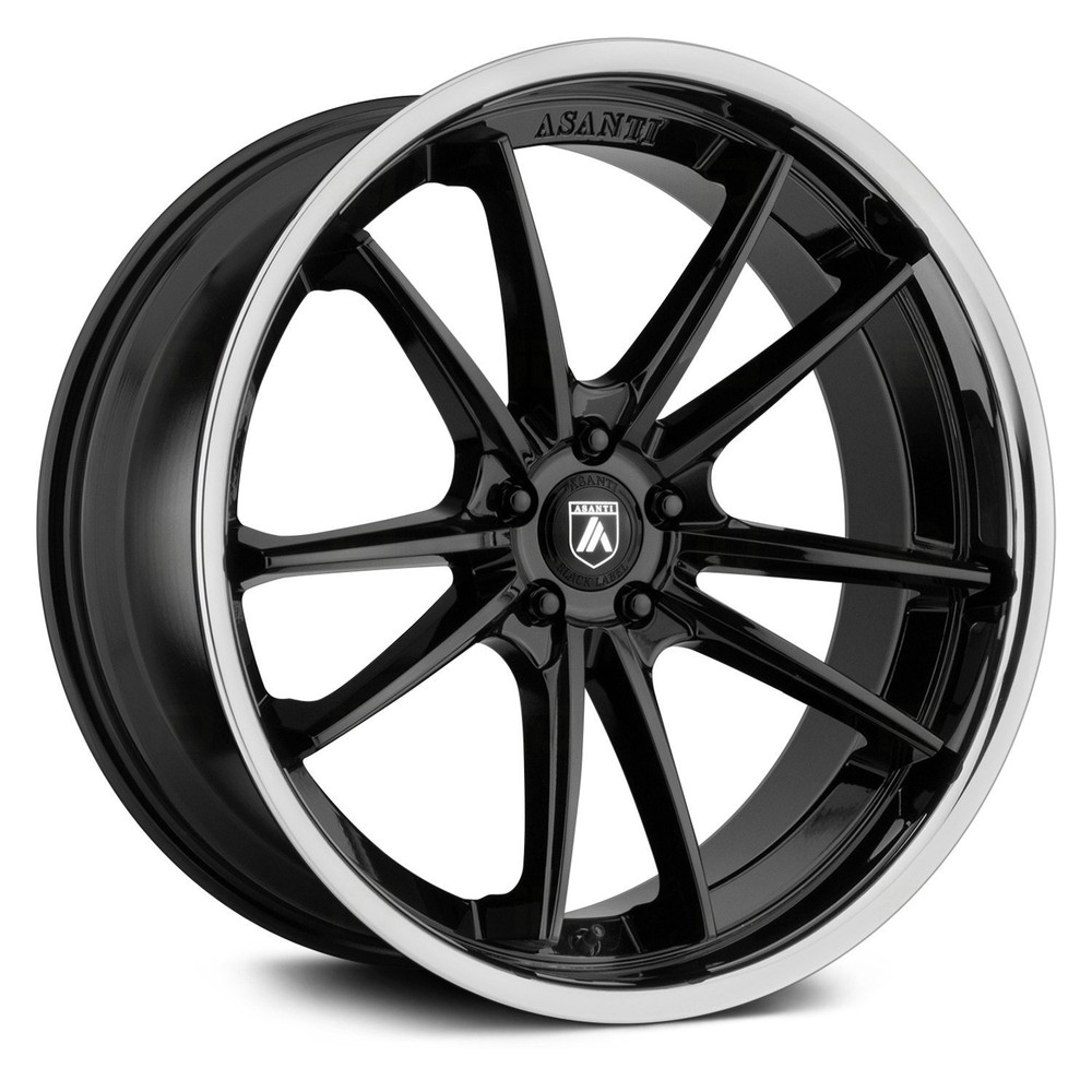 Asanti ABL-23 SIGMA 22x10.5 Black Wheels Set of 4 5x120.65 35 Offset-image