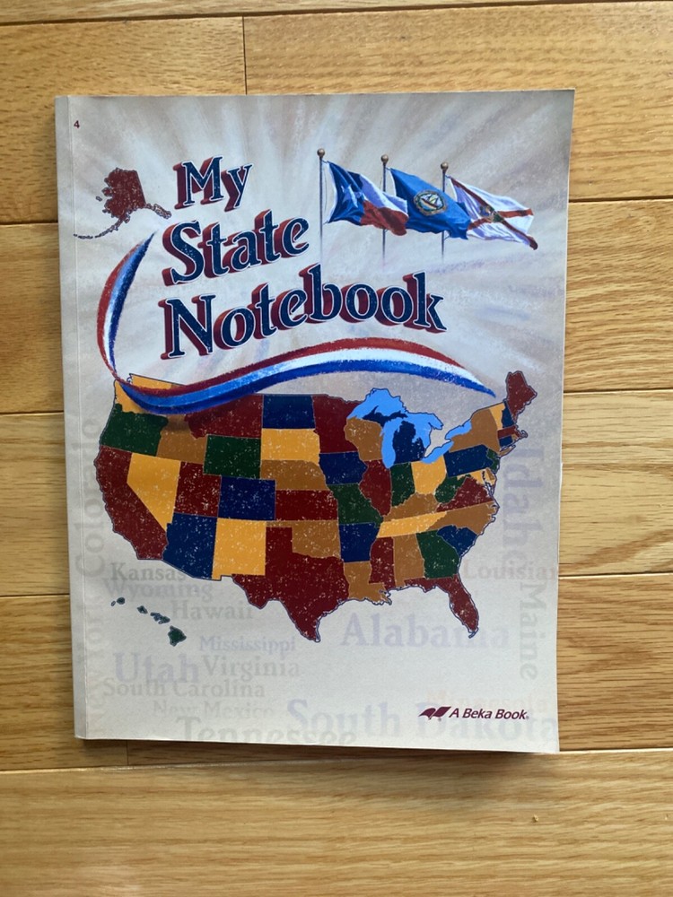 Abeka Grade 4 My State Notebook - New Student Consumable Workbook-image