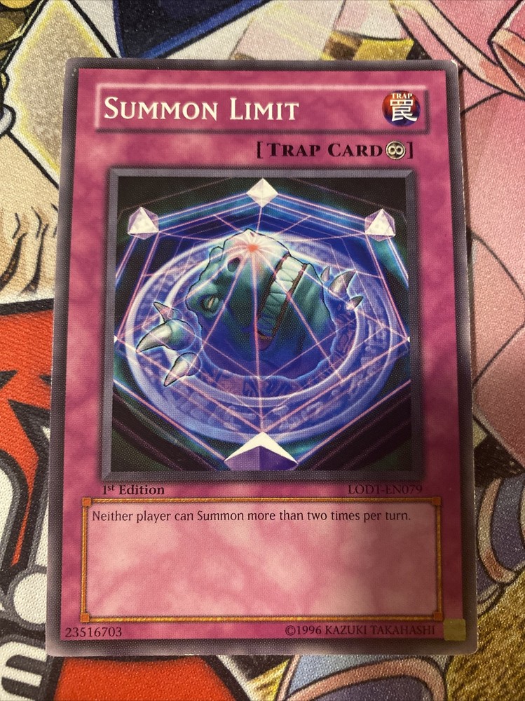 Yugioh Summon Limit LODT-EN079 Common 1st Edition Light Play-image