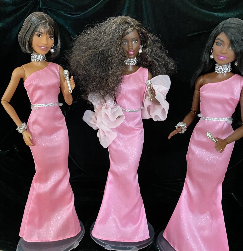 Custom AA Barbie Dolls Tribute to The Supremes OOAK Edition #6 Last Set VGUC-image