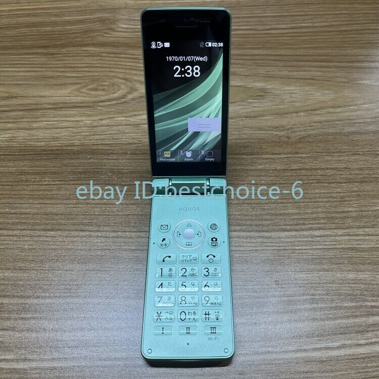 SHARP AQUOS Keitai 3 805SH Unlocked Flip Phone Type C Charging Single SIM