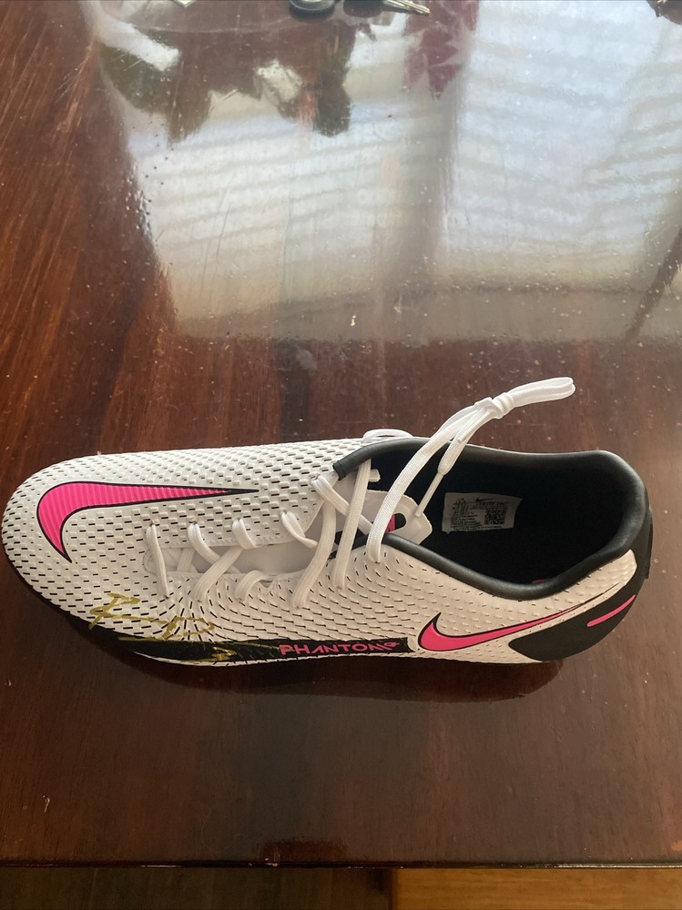 Ruben Dias Signed Nike Phantom White Soccer Boot Cleat - Beckett COA