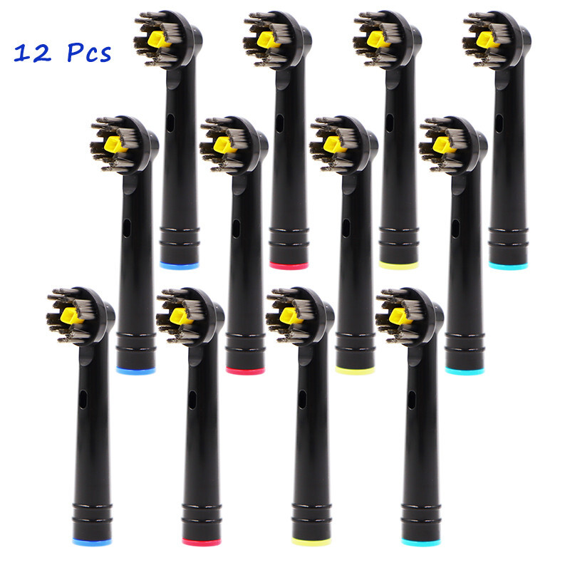 Bamboo Charcoal Replacement Toothbrush Heads For Oral b 7000/Pro1000/9600/8000