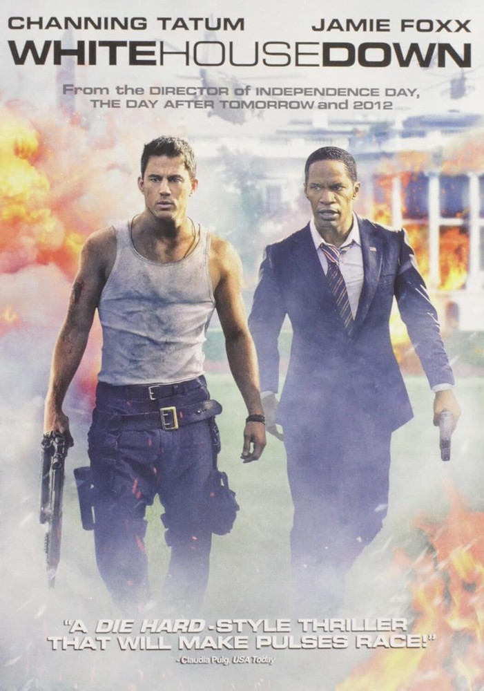 White House Down DVD with Channing Tatum - Case or No Case Option