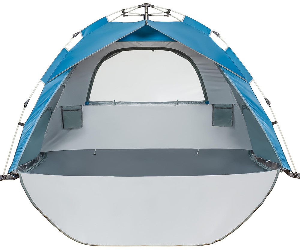 Beach Sun Shade Pop Up, Easy Pop Up Sun Shelter, Floor-Less Instant Beach Ten...