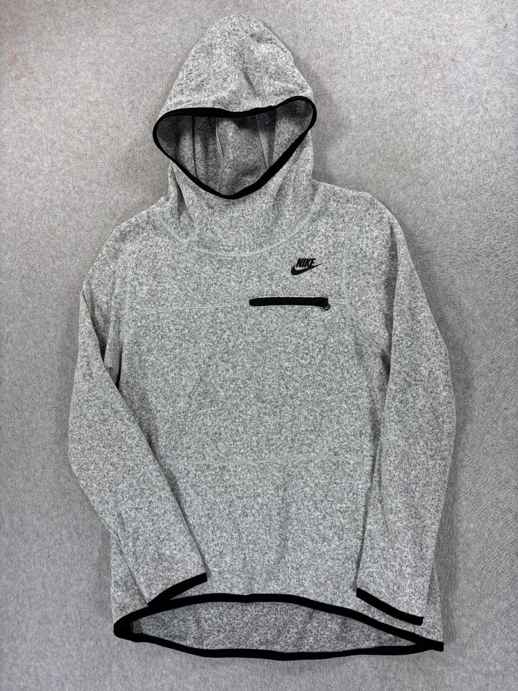 Nike Sportswear Performance TECH Hoodie Sweatshirt (Women's Medium) Gray