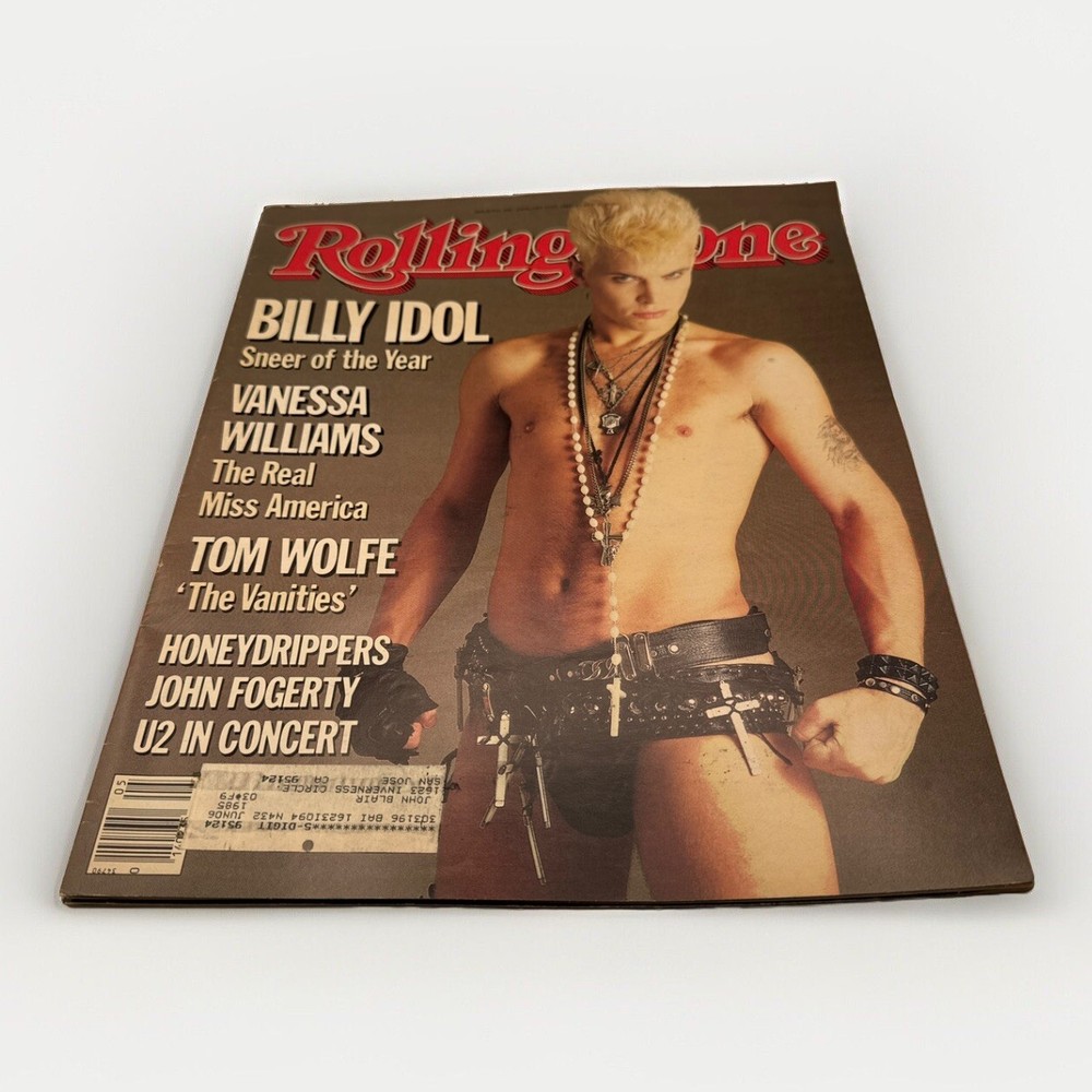 Rolling Stone Magazine 1985 #440 Billy Idol Vanessa Williams Honeydrippers U2