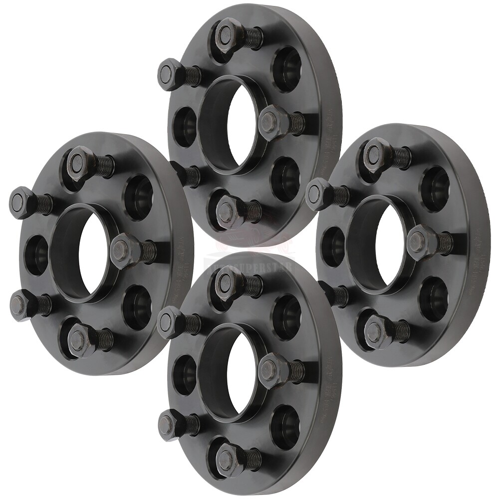 4 pcs Black Hub Centric 20 mm Wheel Spacers 5x120 For GMC Terrain