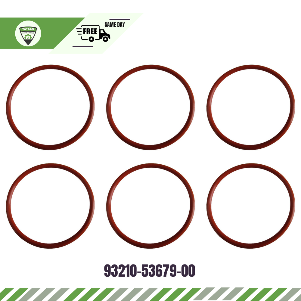 93210-53679-00 Fits Yamaha Outboard 6 8 9.9 15 HP O-Ring x 6 PCS