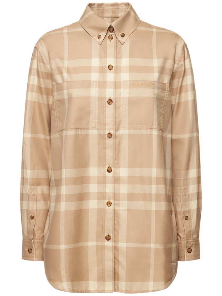 Burberry Women's  Shirt -Fall -  New With Tags , Cotton/Checks