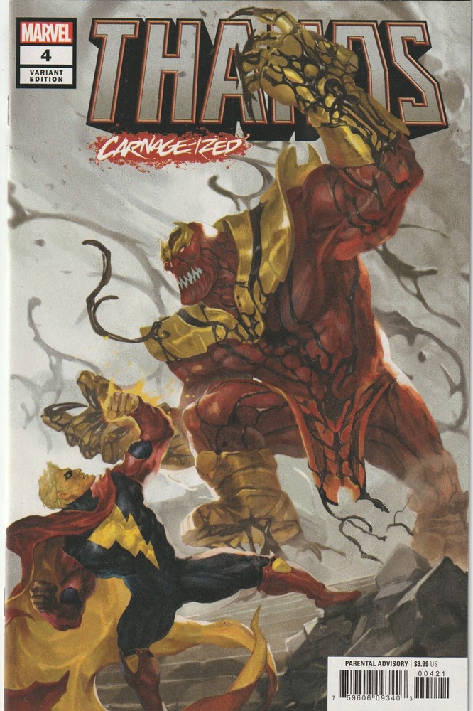 Thanos # 4 Carnageized Variant Cover NM Marvel 2019 [O3]