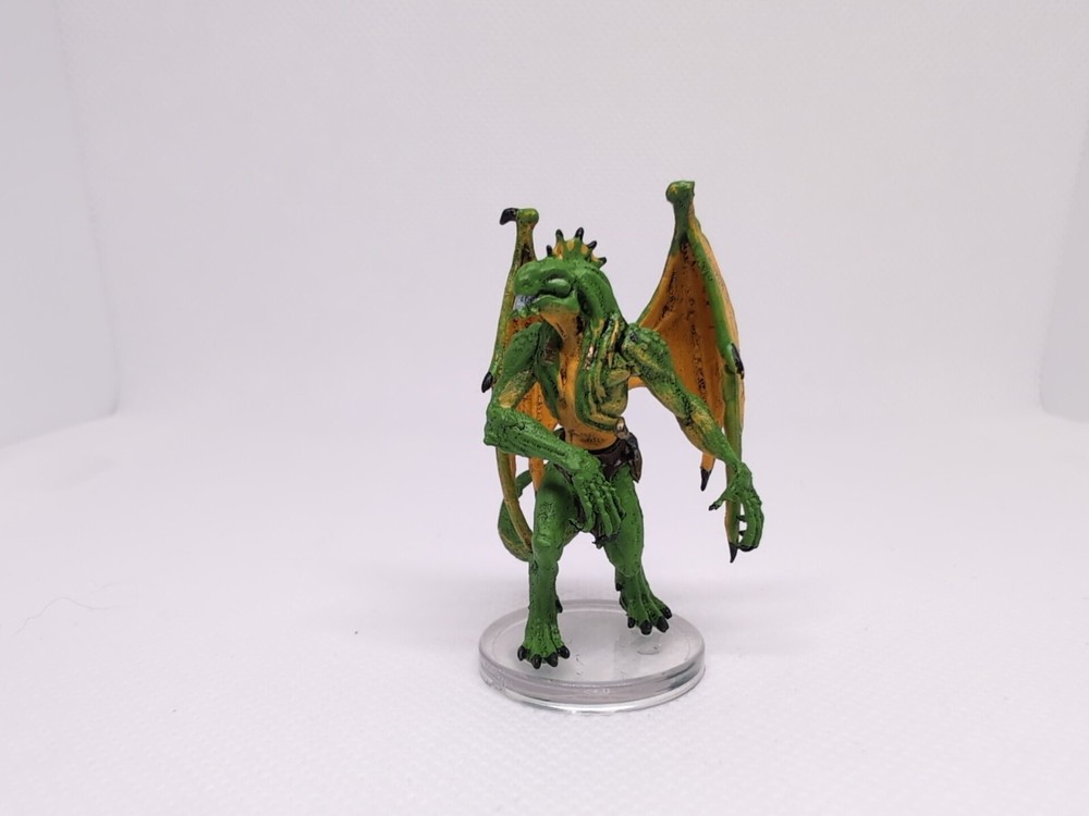 Green Abishai Miniature - D&D Icons Mordenkainen Monsters of the Multiverse #18  -image