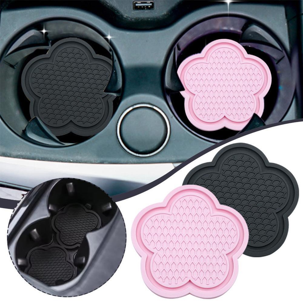 Car water cup mat anti-skid mat storage slot mat car interior decoration🔥
