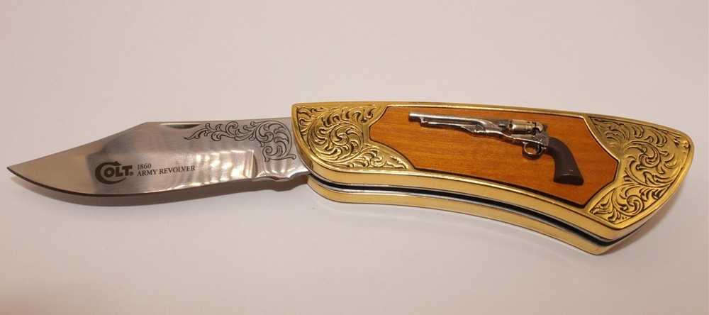 FRANKLIN MINT COLT SERIES 1860 ARMY REVOLVER 3
