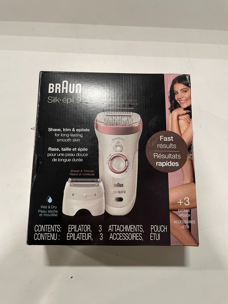 Braun Silk Epil 9 Wet & Dry Epilator 5378 for Smooth Skin