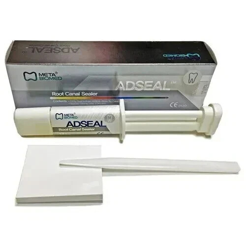 Dental Meta ADSEAL Epoxy Resin Root Canal Sealer 13.5g Dual Syringe