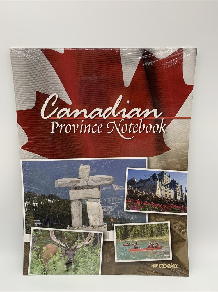 ABeka 4th-6th Grade Canadian Province History Notebook Project NEW-image