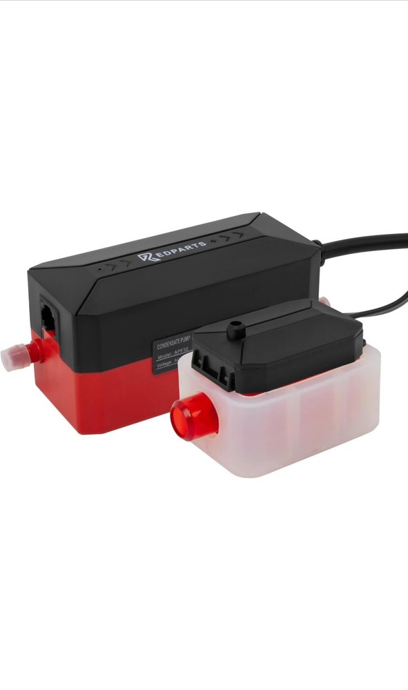 Mini-Split Condensate Pump 9.6 GPH with Auto Safety Switch for AC Units-image