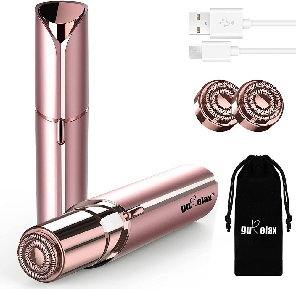 Facial Hair Removal for Women, Electric Painless Rechargeable Facial Hair Remove