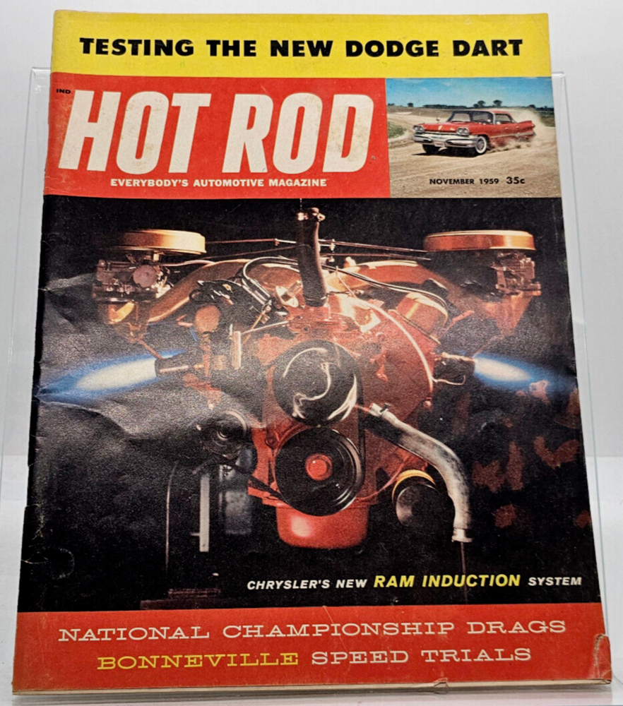 Hot Rod Everybody's Automotive Magazine November 1959