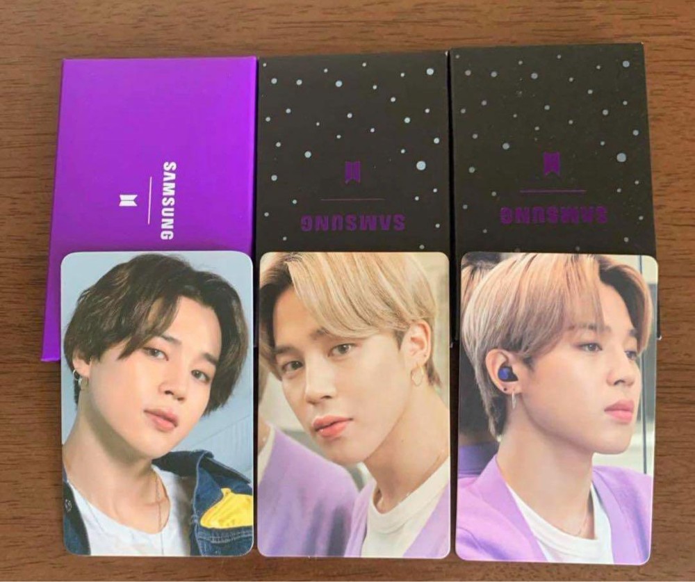 BTS Samsung Official Galaxy Photo Card Jimin