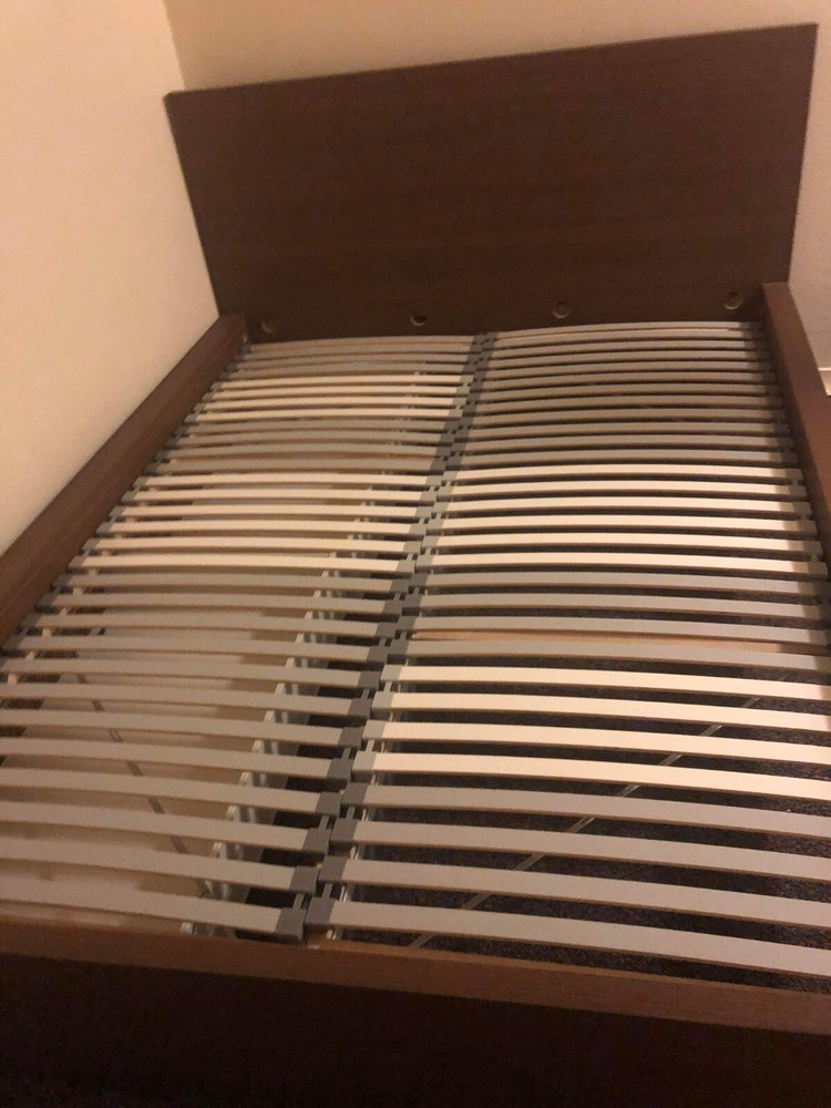 IKEA Malm Queen Bed Frame + Mattress