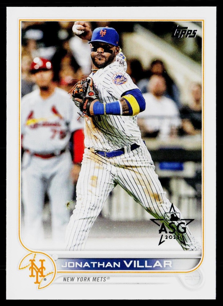 Jonathan Villar 2022 Topps All-Star Game Stamped Mets Card #532