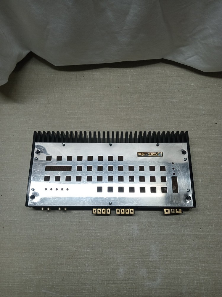 Xtant Car 4-Channel Amplifier 404m Rare Old School For Parts Or Repair