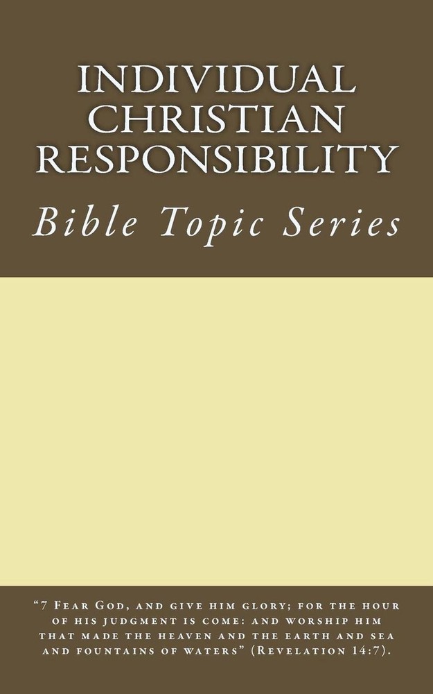 John Robertson's Insights on Individual Christian Responsibility in English