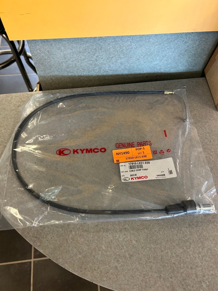 KYMCO MXU 250/270/300, MONGOOSE 250/270/300 THROTTLE CABLE OEM 17910-LEC1-E00