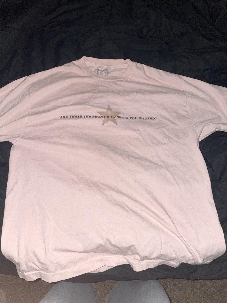 Travis Scott Utopia Circus Maximus Pink Star Tee XL