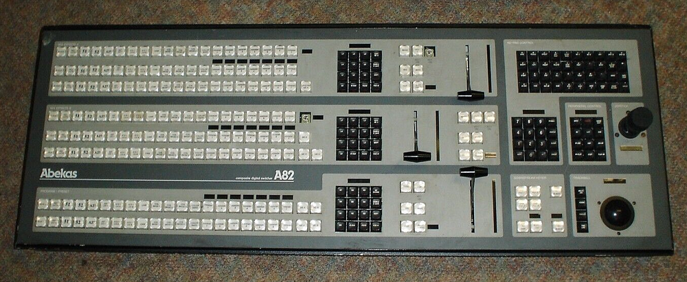 Abekas A82 Composite Digital Switcher Control Panel-image